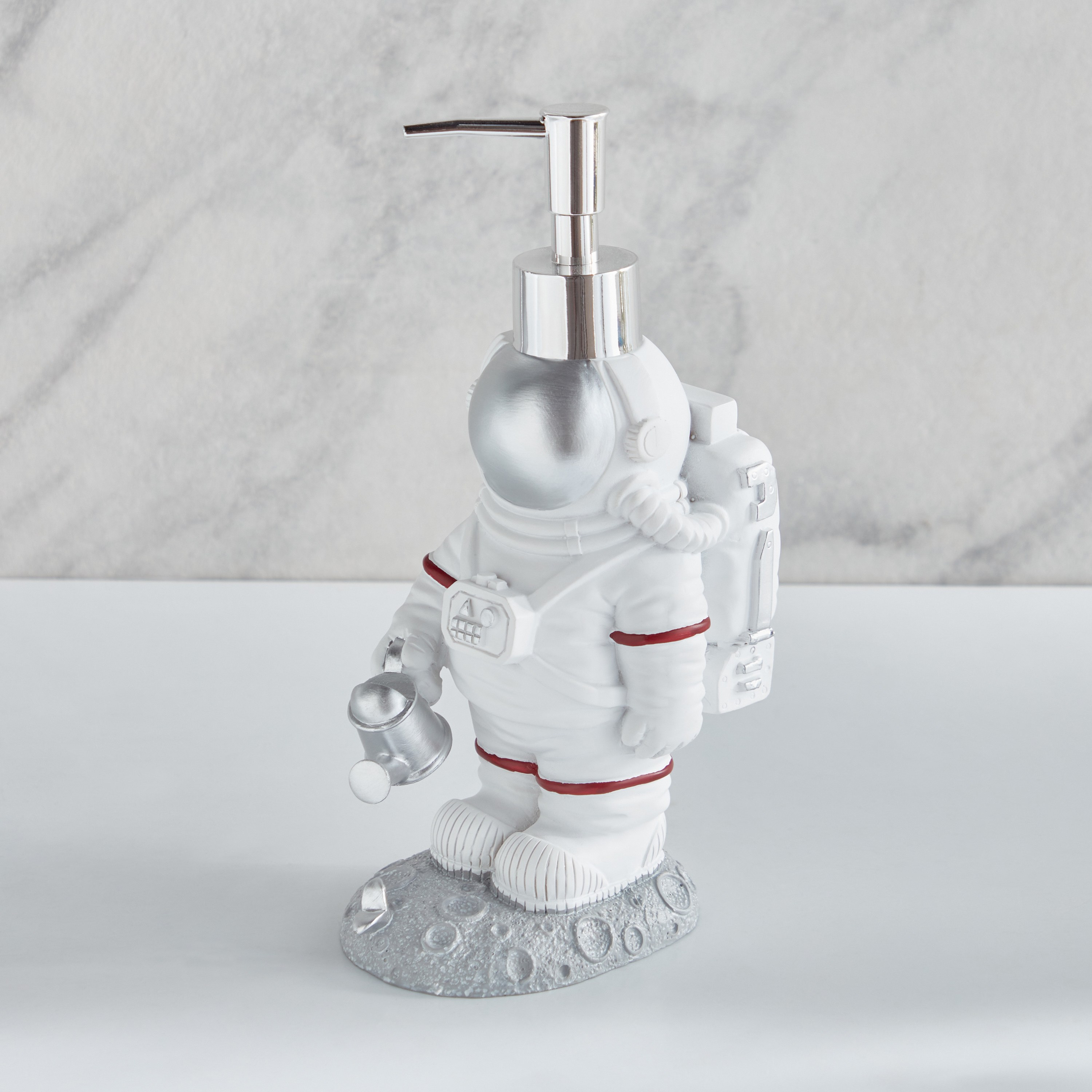 Space Soap Dispenser - 10.2x10.2x22 cm