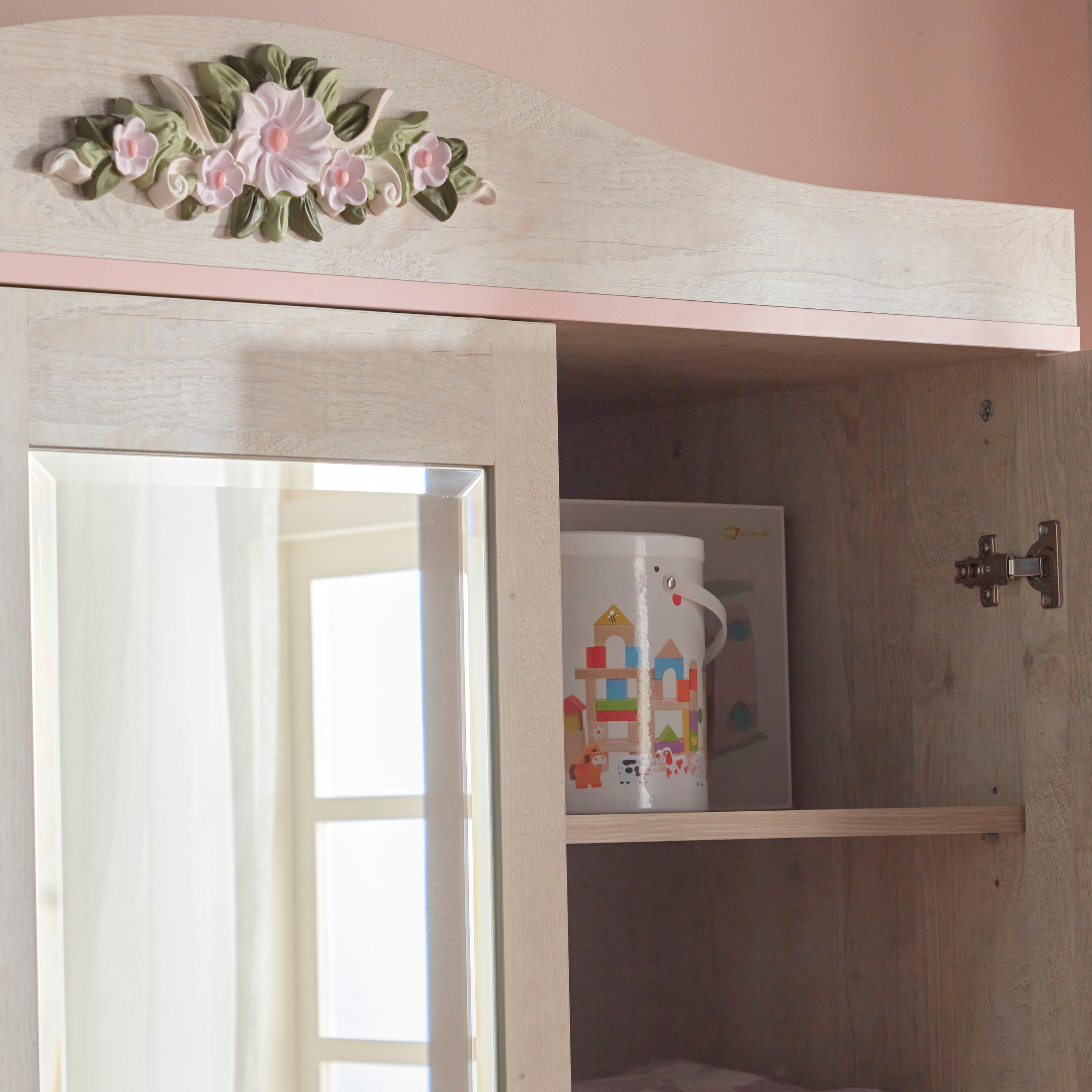 خزانة ملابس بـ3 أبواب وأدراج - إيفيلين-babyandkids-roomfurniture-wardrobes-image-7
