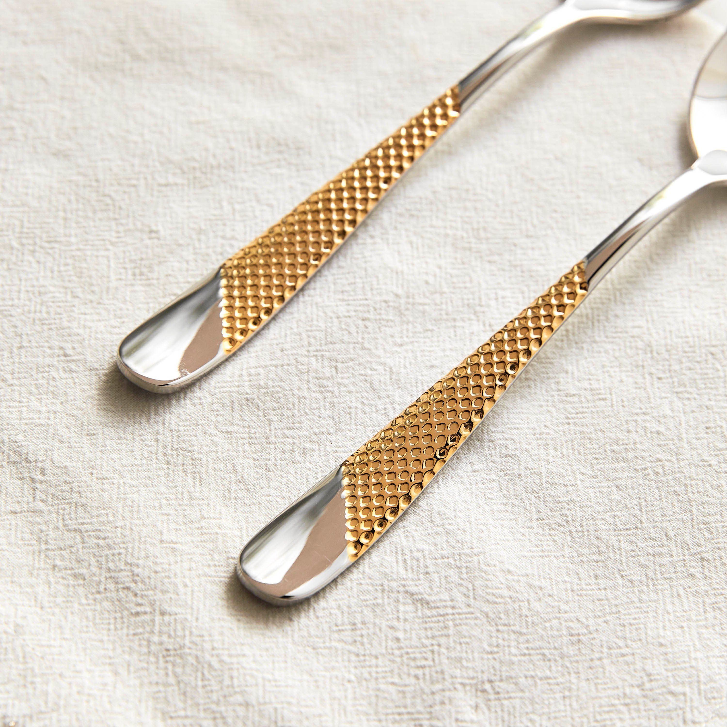 طقم ملاعق عشاء قطعتين - نور-household-dining-cutlery-spoonsforksandknives-image-3