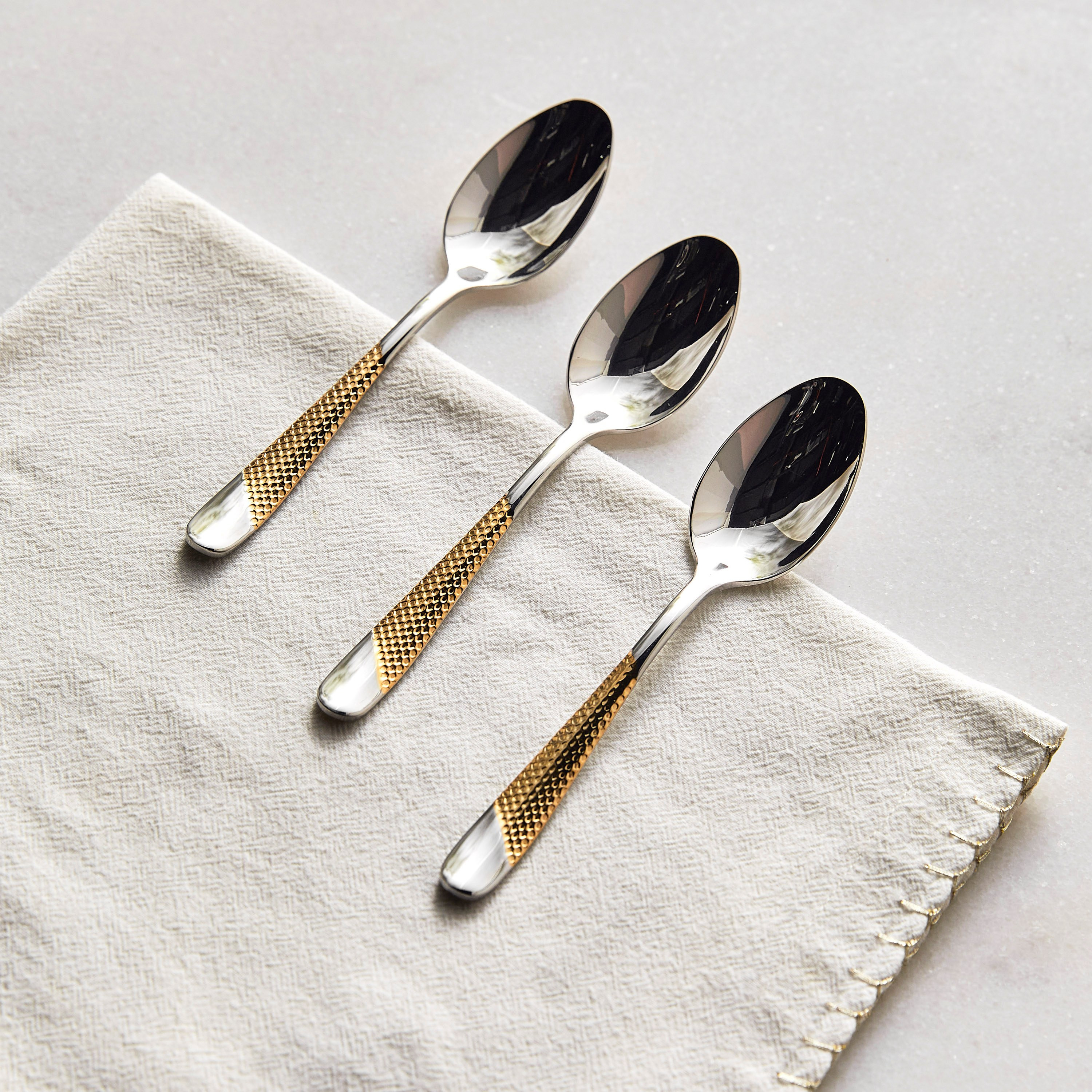 Noor 3-Piece Tea Spoon Set-household-dining-cutlery-spoonsforksandknives-image-1