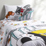Tom and Jerry Cotton Printed 4-Piece Full  Comforter and Sheet Set - 220x160 cm-kids-beddingandwindows-bedding-comforters-image-1
