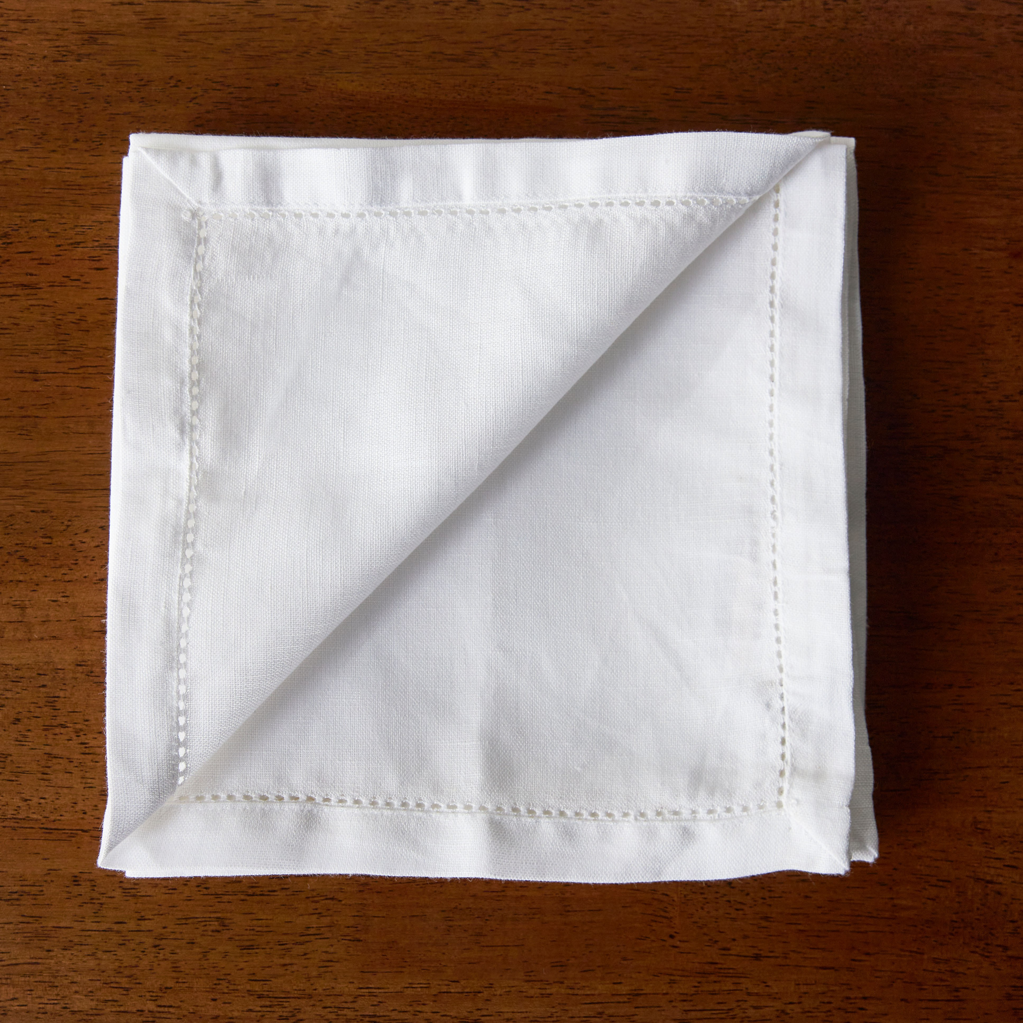 Elli 4-Piece Napkin Set - 45x45 cm-household-dining-tablelinen-napkinsandaccessories-image-1