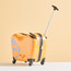 Bear Print Ride On Hardcase Trolley Bag with Retractable Handle - 50.5x34x41cm-kids-toys-artsandcrafts-image-2