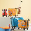 Bear Print Ride On Hardcase Trolley Bag with Retractable Handle - 50.5x34x41cm-kids-toys-artsandcrafts-image-6