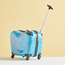 Ladybug Print Ride On Hardcase Trolley Bag with Retractable Handle - 50.5x32x41 cm-kids-toys-artsandcrafts-image-2