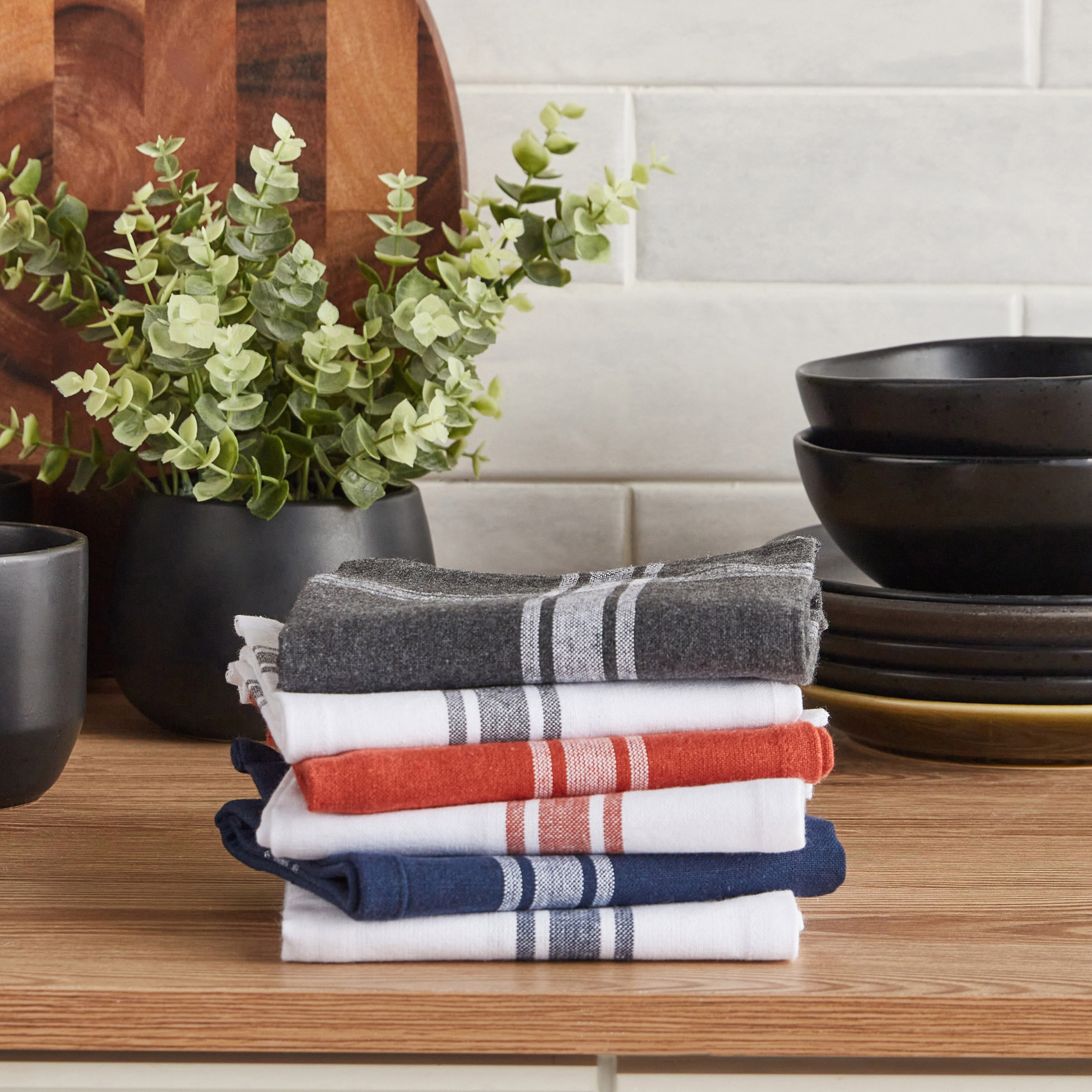 Leenah 2-Piece Kitchen Towel Set - 45x60 cm-household-kitchen-kitchenlinen-kitchentowelsandlinen-image-3