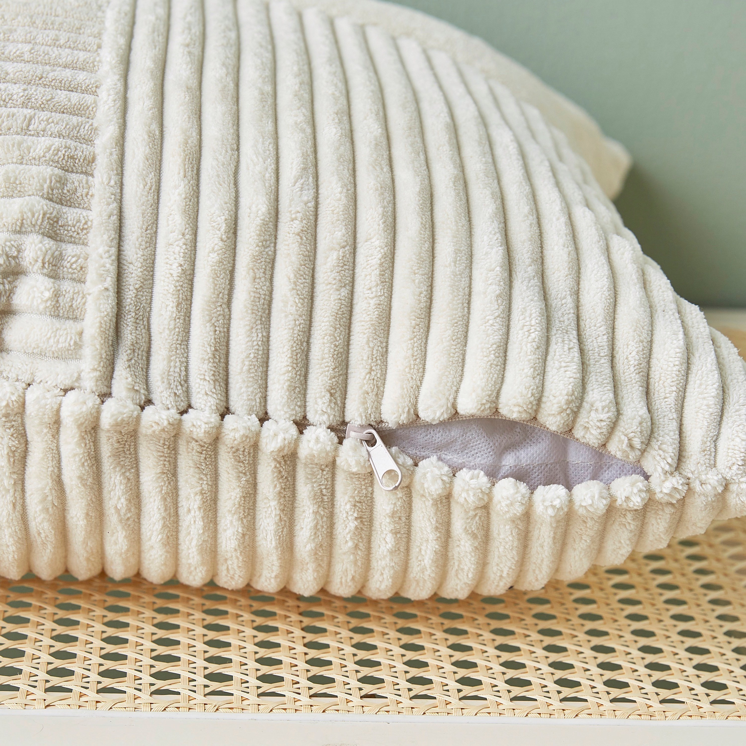 Cozy Jumbo Patch Cushion Cover - 45x45 cm-household-cushionsandthrows-cushioncovers-image-3