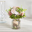 زهور روز مختلطة في إناء زرع زجاج - فيدور - 19 سم-household-gardenandoutdoor-artificialflowersandplants-flowers-image-3