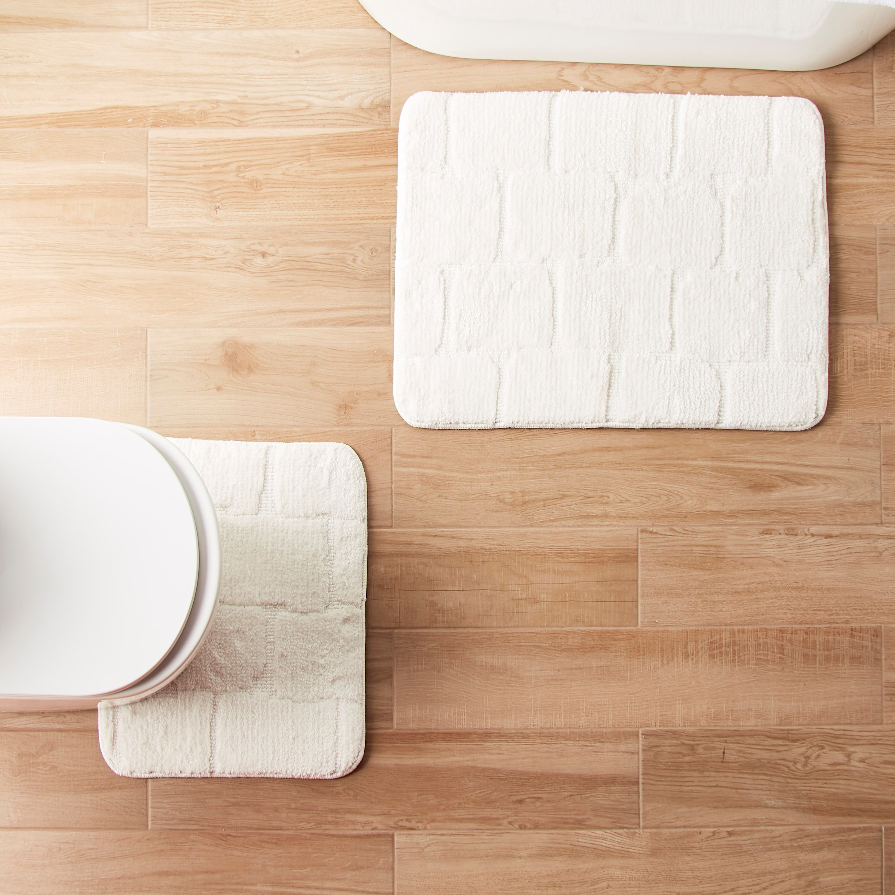 Bricks 2-Piece Bathmat Set-household-bathandlaundry-bathlinen-bathmatsandtubmats-image-1