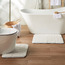 طقم سجادة حمام قطعتين بتصميم مكعبات-household-bathandlaundry-bathlinen-bathmatsandtubmats-image-1