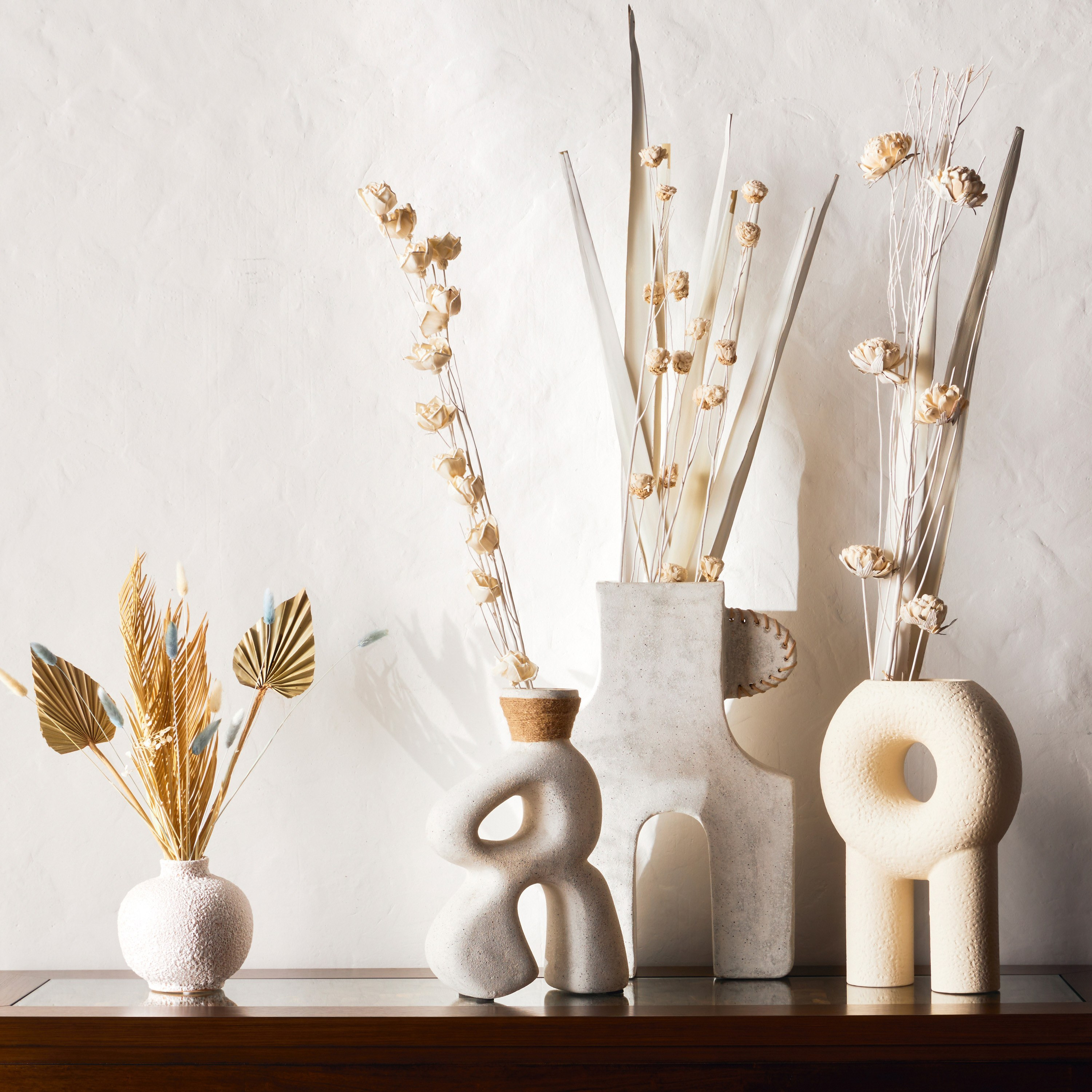 Deco Mixed Bouquet - 55 cm-household-gardenandoutdoor-artificialflowersandplants-bundlesandbouquets-image-3