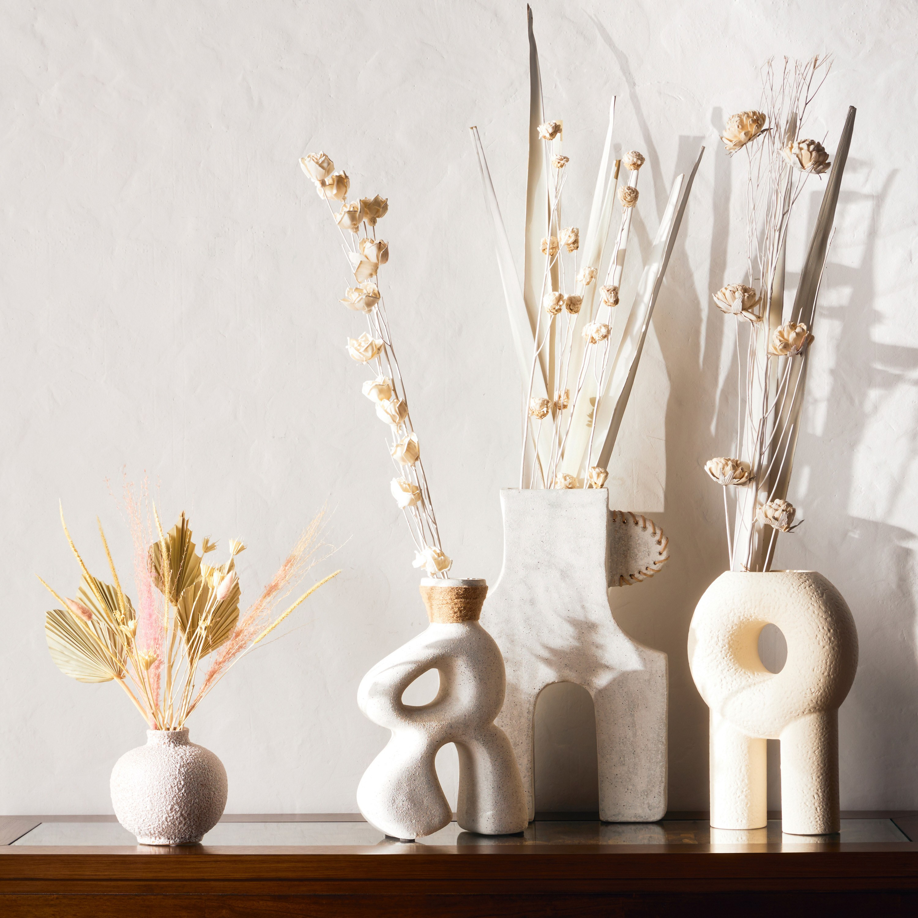 باقة زهور متنوعة - ديكوريتف - 55 سم-household-gardenandoutdoor-artificialflowersandplants-bundlesandbouquets-image-3