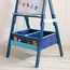 حامل لوحة أنشطة خشب بمساحة تخزين - سبيس أدفينتشرز-babyandkids-toys-playtablesandchairs-image-2