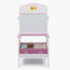 حامل لوحة أنشطة خشب بمساحة تخزين بتصميم تاج - برنسيس-babyandkids-toys-playtablesandchairs-image-3