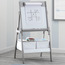 حامل سبورة بيضاء قابلة للمسح الجاف مع لفة ورق ومساحة تخزين - كلاسيك-babyandkids-toys-playtablesandchairs-image-1
