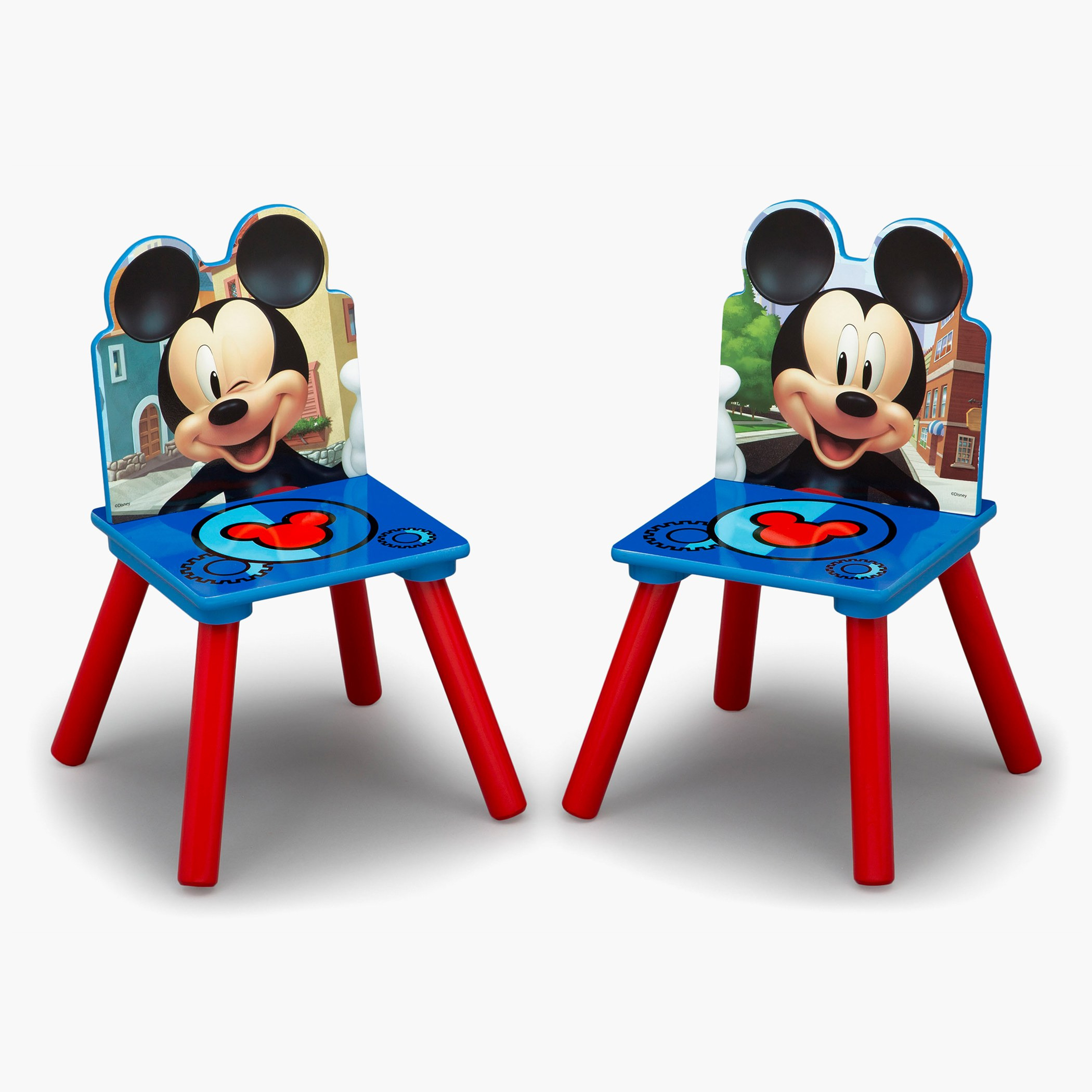 Mickey mouse table and chair clearance set