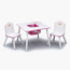 طقم طاولة وكرسي 3 قطع بتصميم تاج - برنسيس-babyandkids-roomfurniture-chairsandstools-image-3