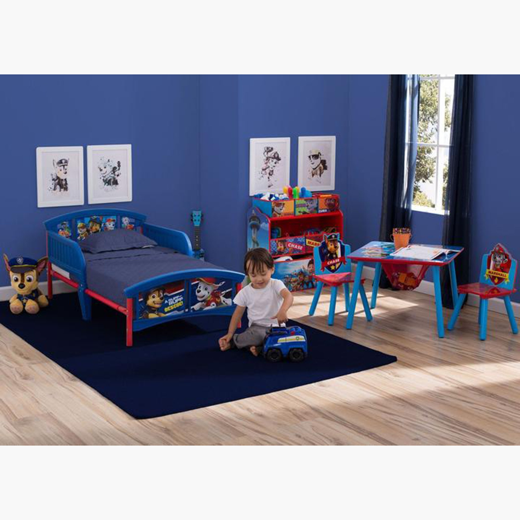 Paw patrol table and chair set with storage online