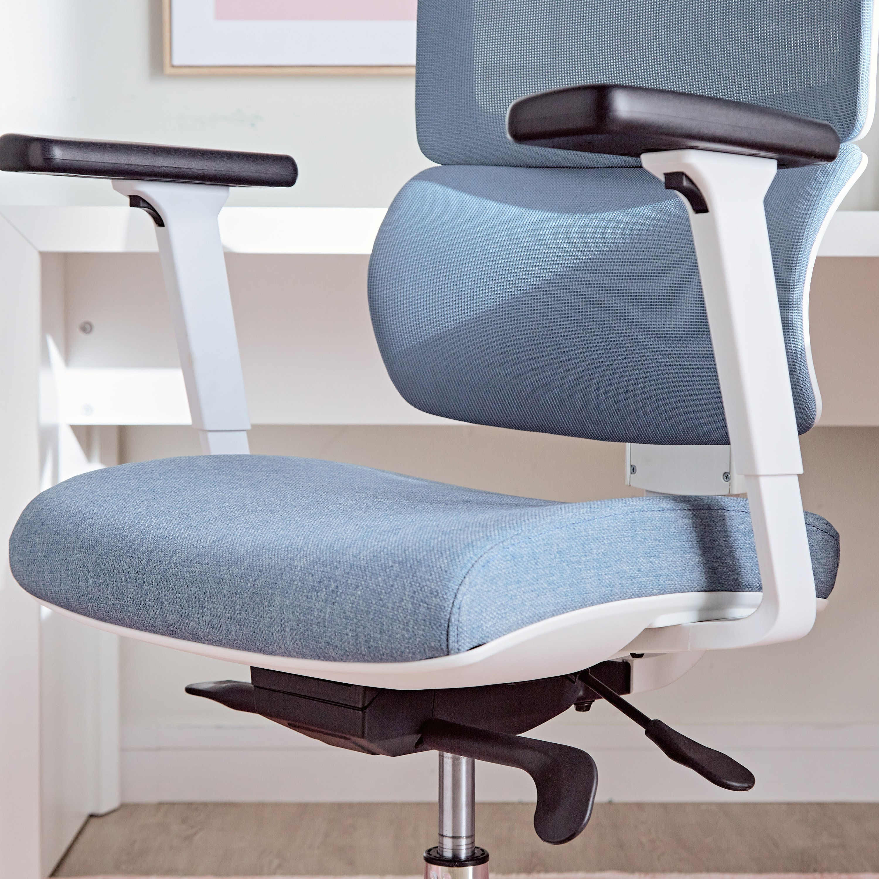 Office chairs deals blue