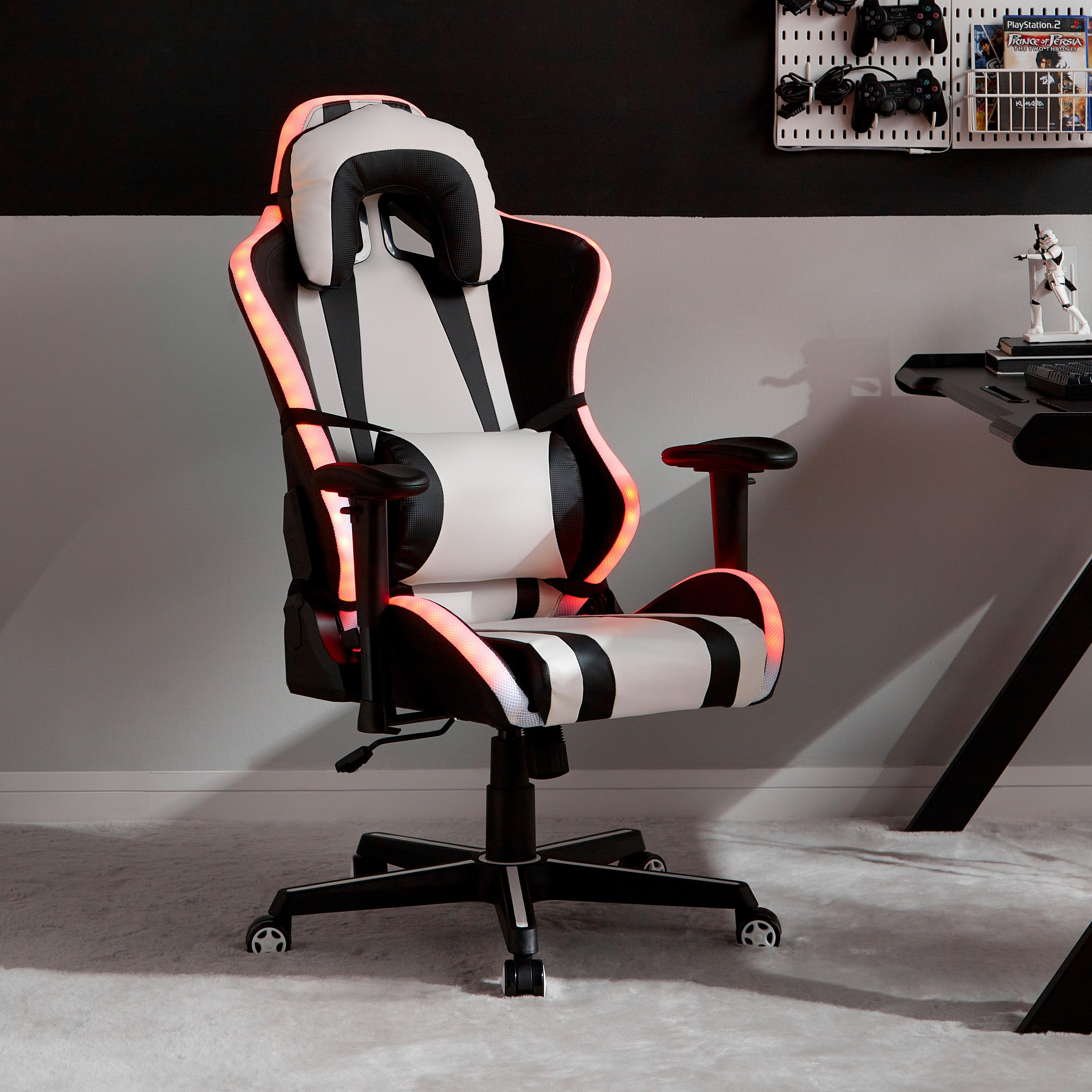 Led on sale chair gaming