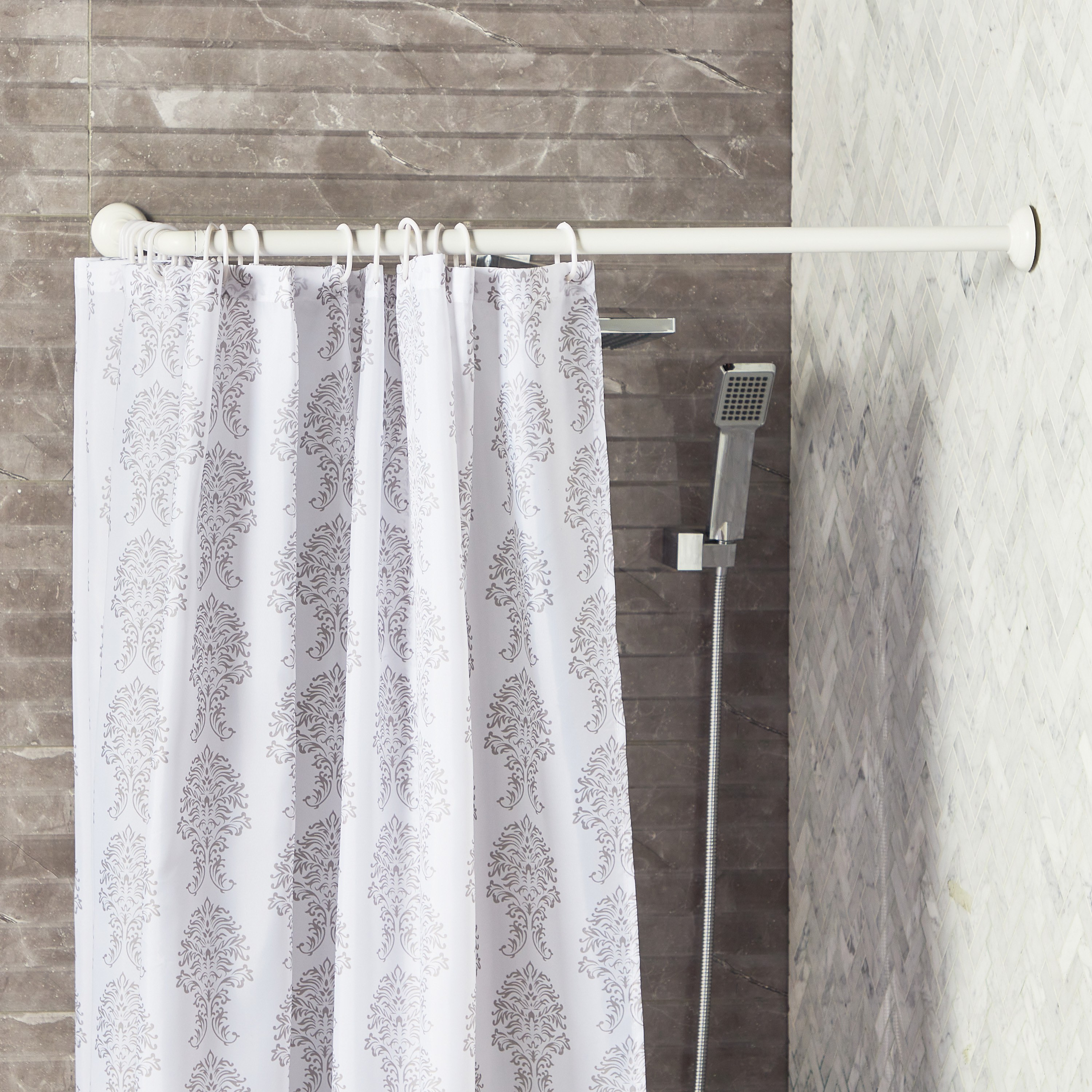 Shower Curtain Rod - 80-80 cm-household-bathandlaundry-shower-showercurtainrods-image-1