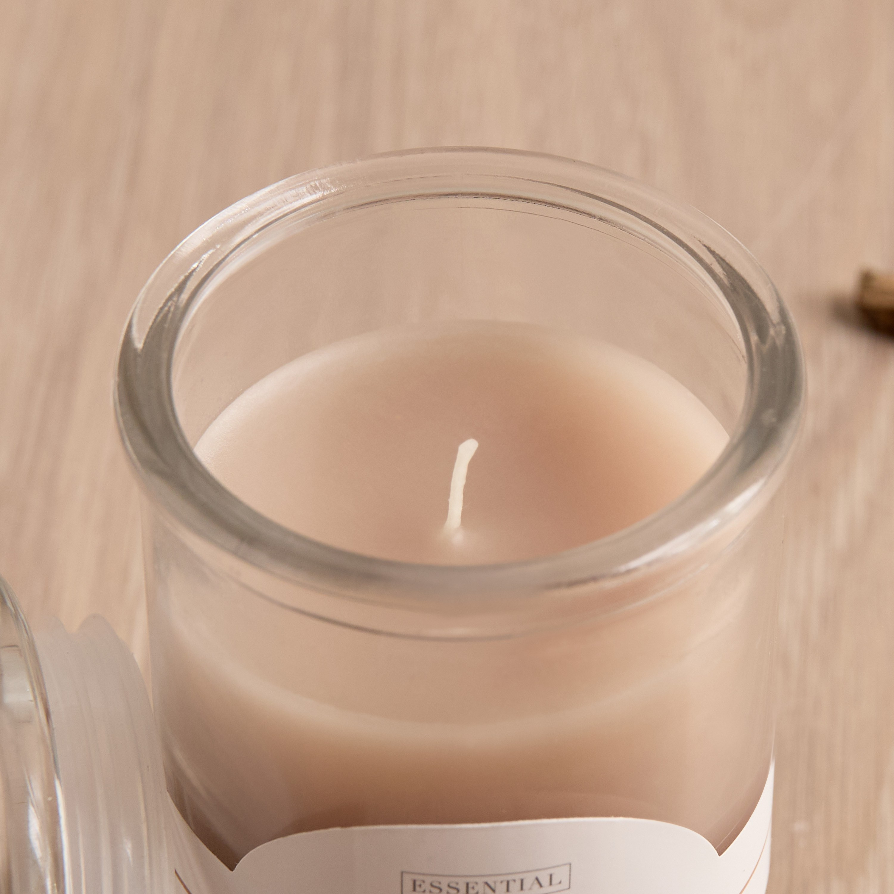 Essentials Vanilla Toffee Scented Jar Candle-household-homefragrance-candles-image-2