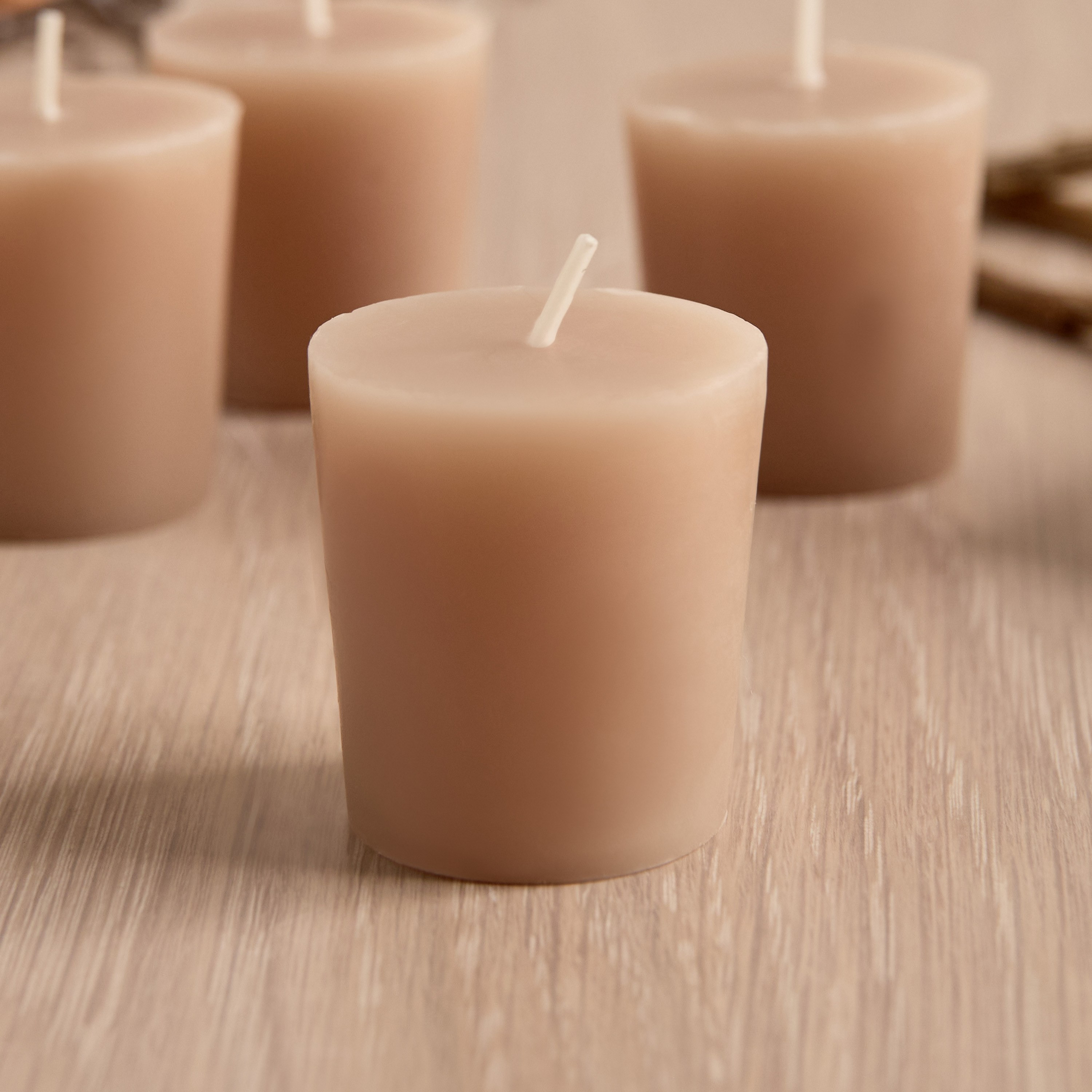 Essentials 4-Piece Vanilla Toffee Scented Votive Candle Set - 12 h-household-homefragrance-candles-image-2