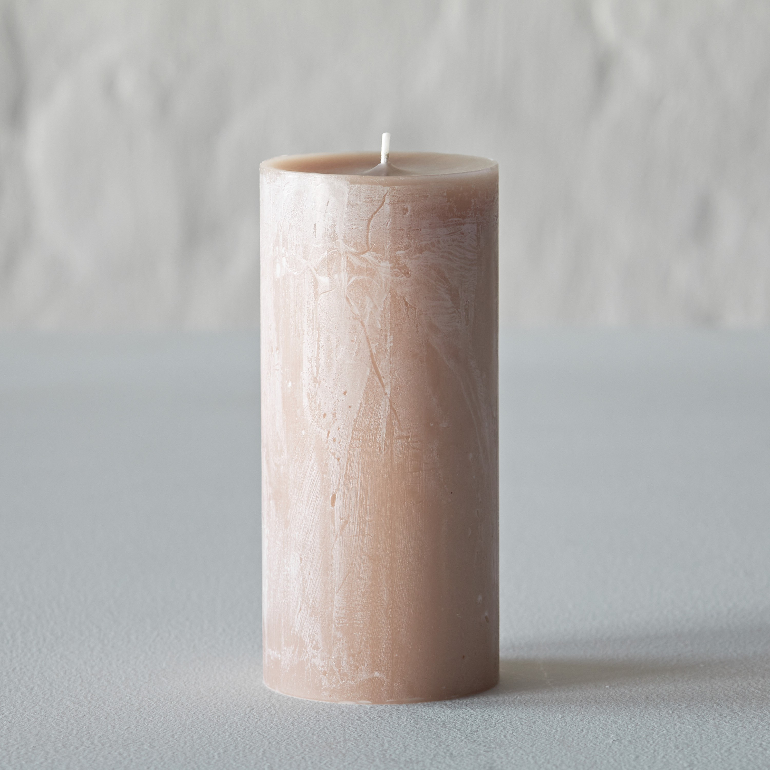 Essentials Vanilla Toffee Scented Pillar Candle - 50 h-household-homefragrance-candles-image-1