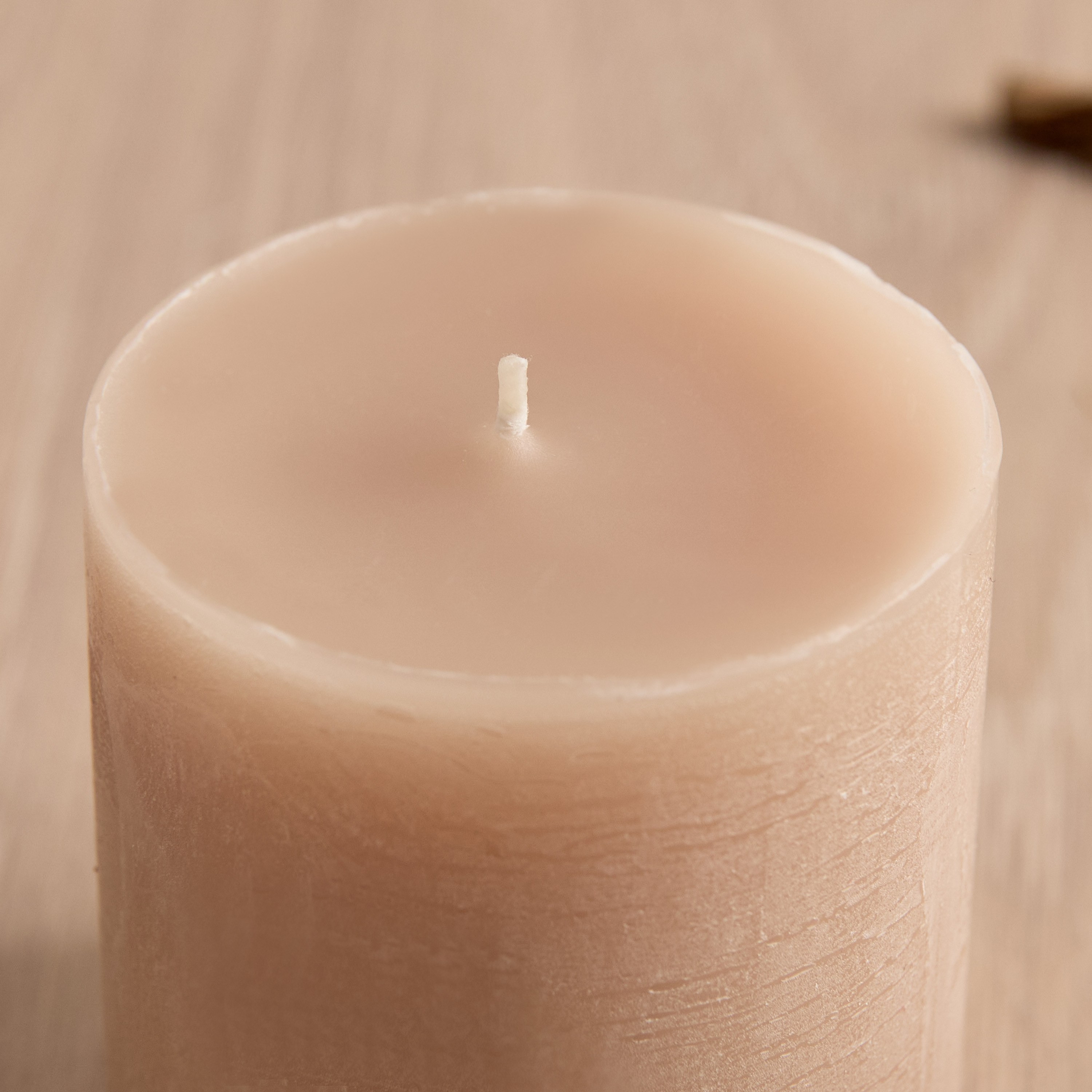 Essentials Vanilla Toffee Scented Pillar Candle - 20 h-household-homefragrance-candles-image-2