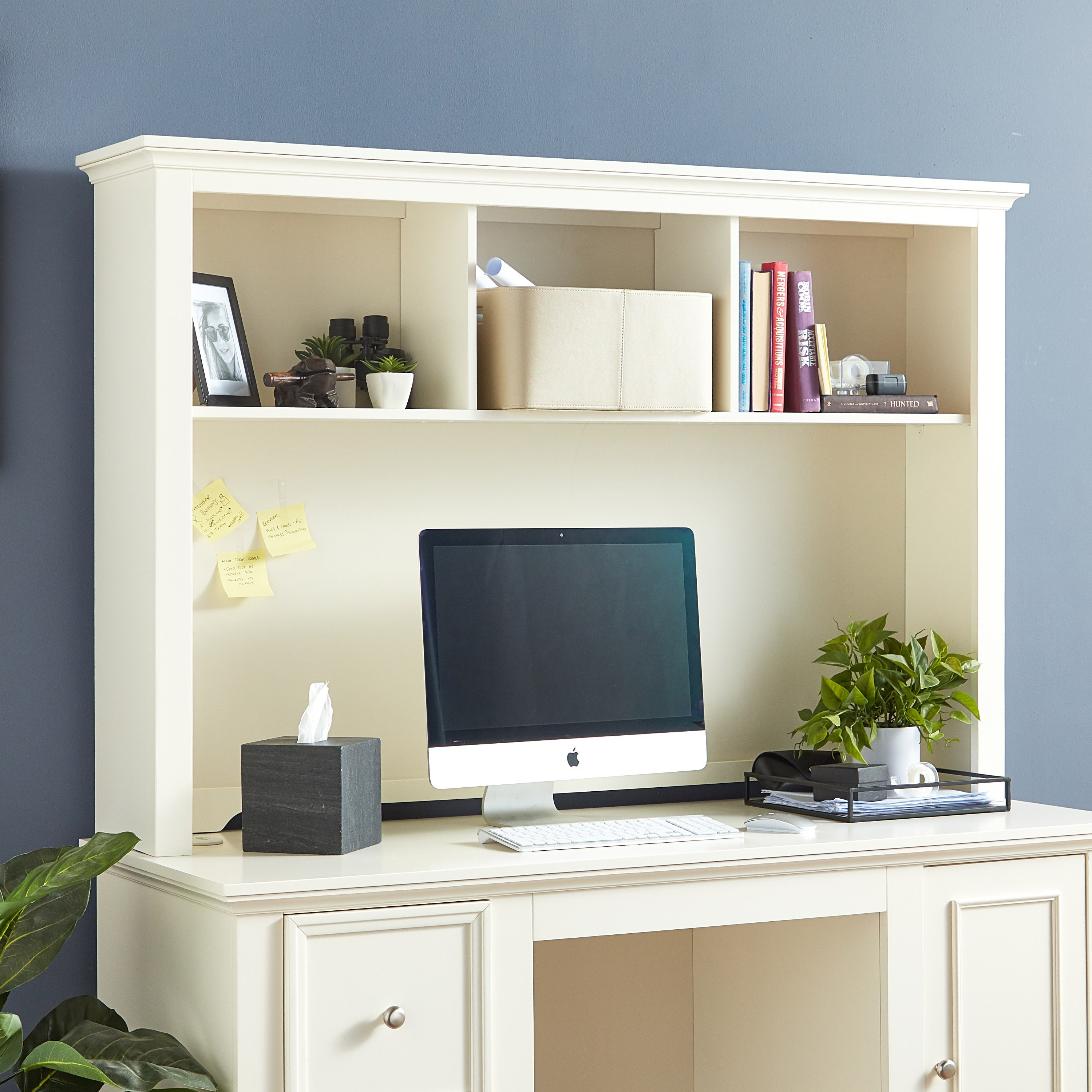 Office desk shop and hutch