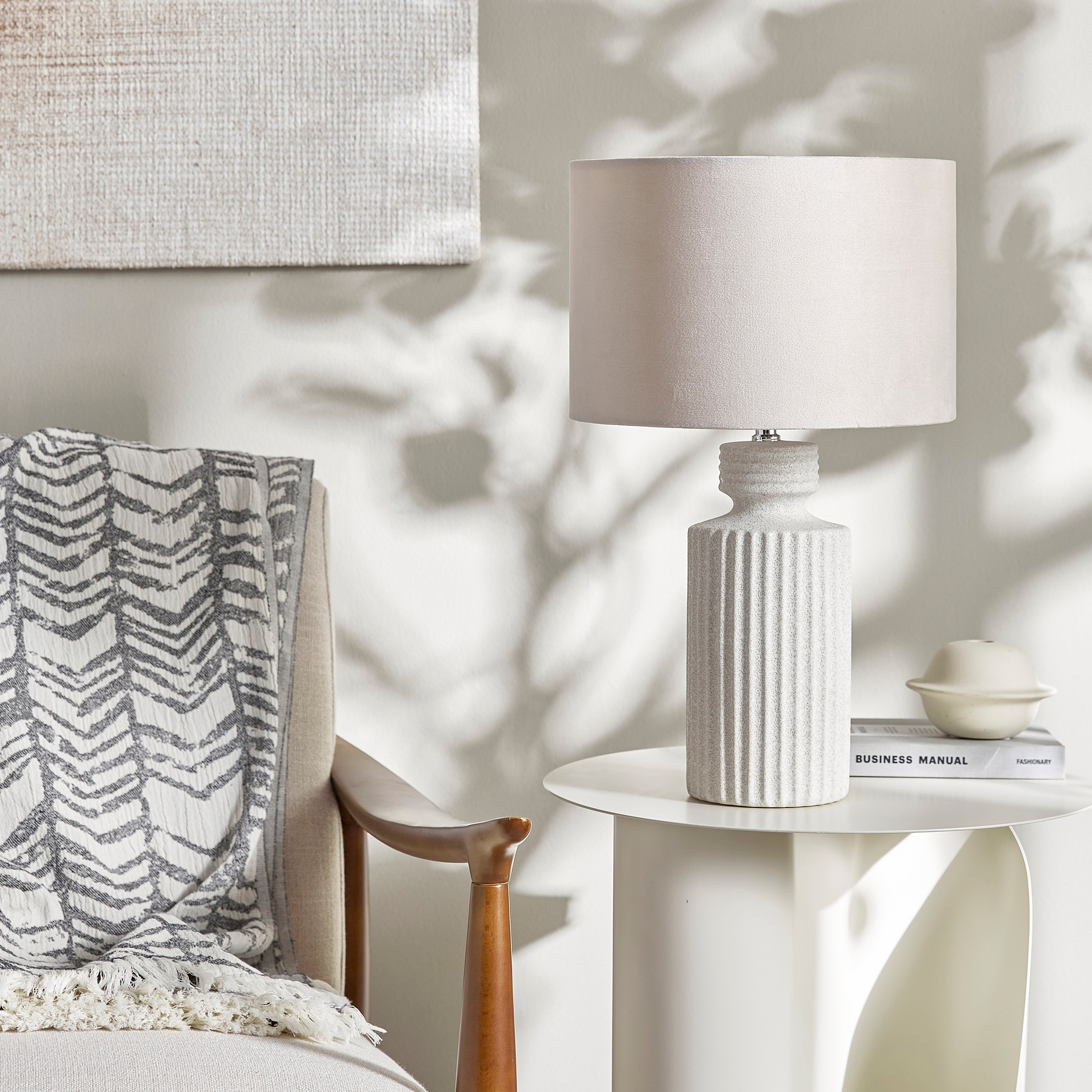 Ligeia Ceramic Table Lamp - 51 cm-household-lighting-tableanddesklamps-image-4