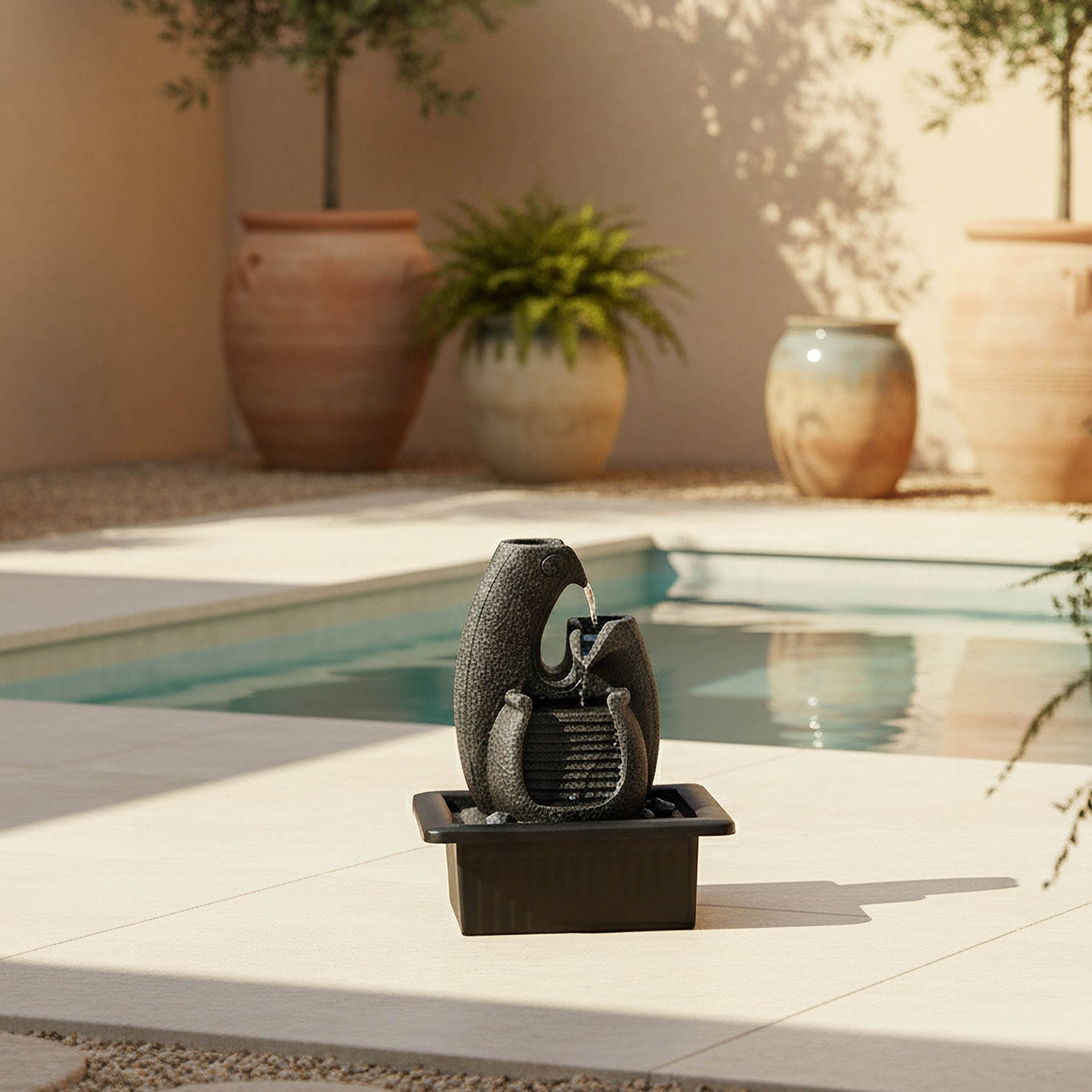 Mir Fountain with LED Light-household-gardenandoutdoor-fountains-image-3