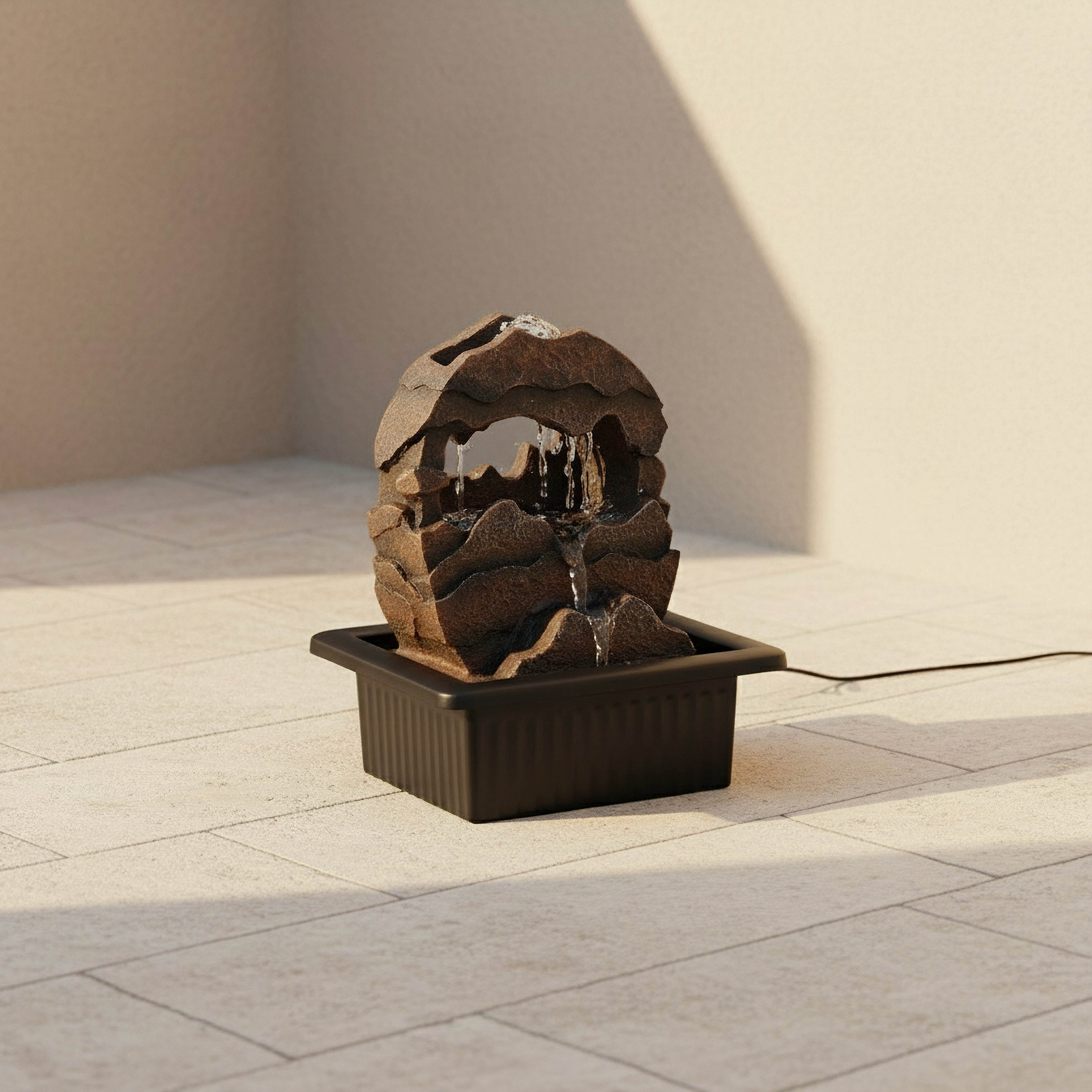 Cavern Fountain with LED Light-household-gardenandoutdoor-fountains-image-2