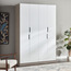 Jamie 4-Door Wardrobe with Drawers-furniture-bedroom-wardrobes-image-1