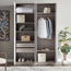 Jamie 4-Door Wardrobe with Drawers-furniture-bedroom-wardrobes-image-3
