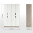 Jamie 4-Door Wardrobe with Drawers-furniture-bedroom-wardrobes-image-7