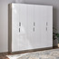 Jamie 6-Door Wardrobe with Drawers-furniture-bedroom-wardrobes-image-1