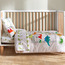 طقم لحاف وشرشف قطن للأطفال من 4 قطع بطبعات ديناصور - كارا - 100x140 سم-baby-nursery-babybedding-image-6