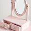 Princess Dressing Table Mirror - 28x18x40 cm-kids-decorandlighting-decor-mirrors-image-3