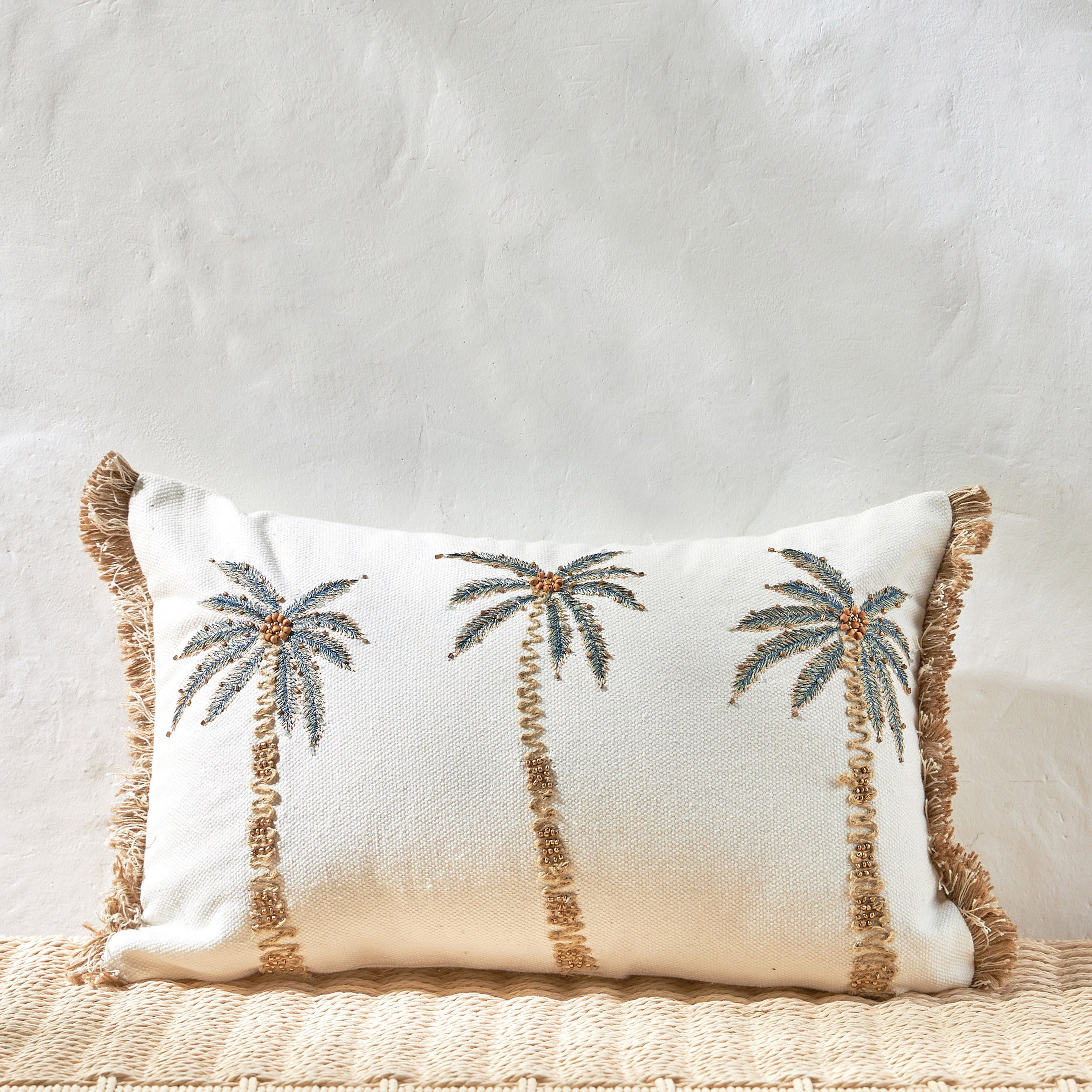 Palm on sale cushion covers