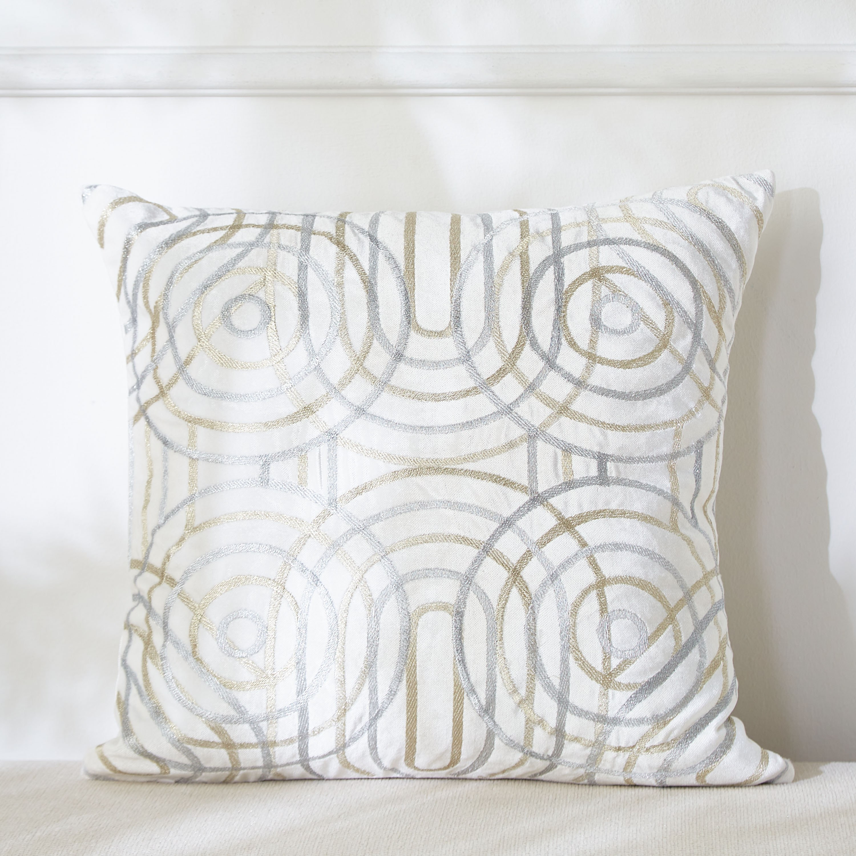 Graphic Cushion Cover - 45x45 cm-household-cushionsandthrows-cushioncovers-image-1