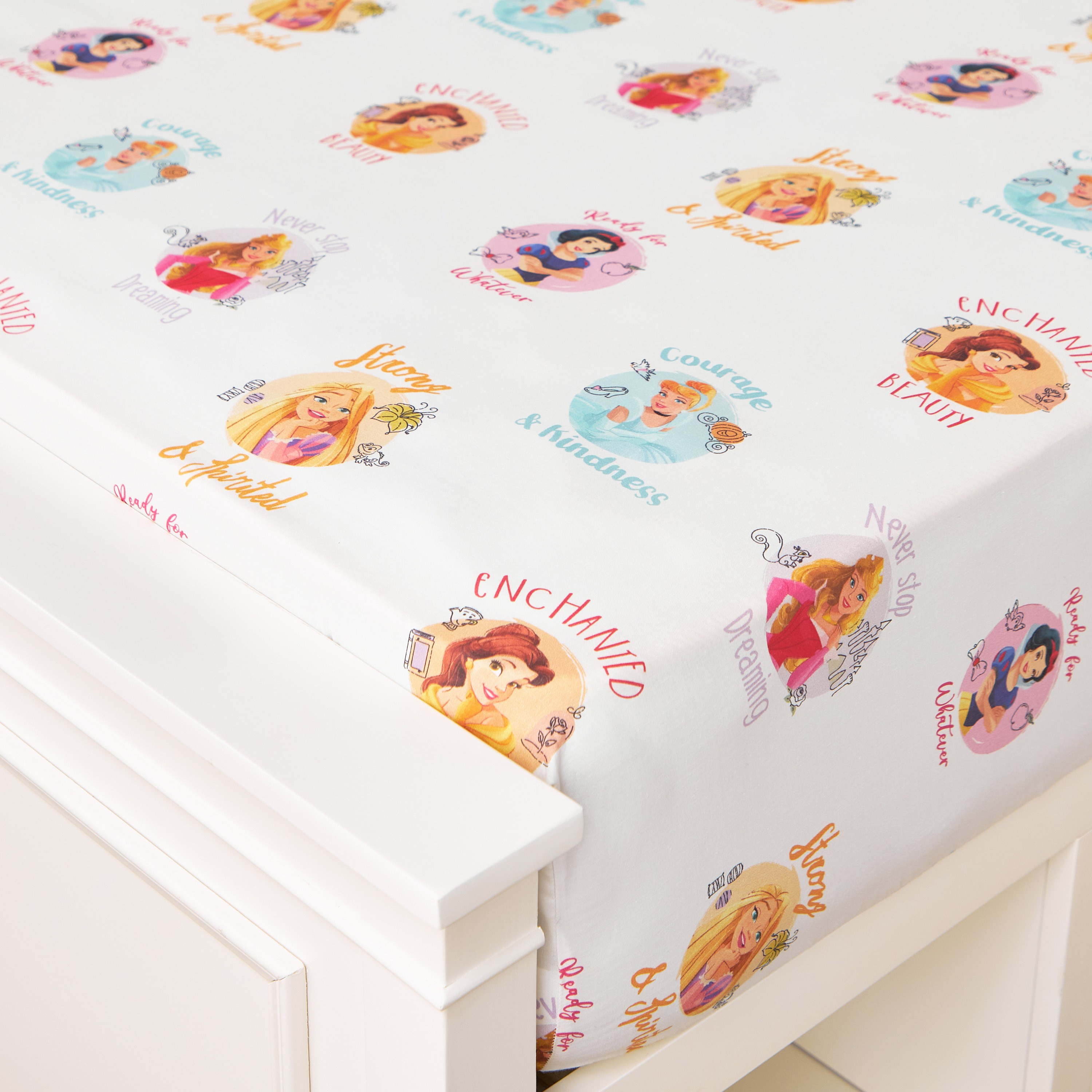 Disney princess fitted outlet sheet