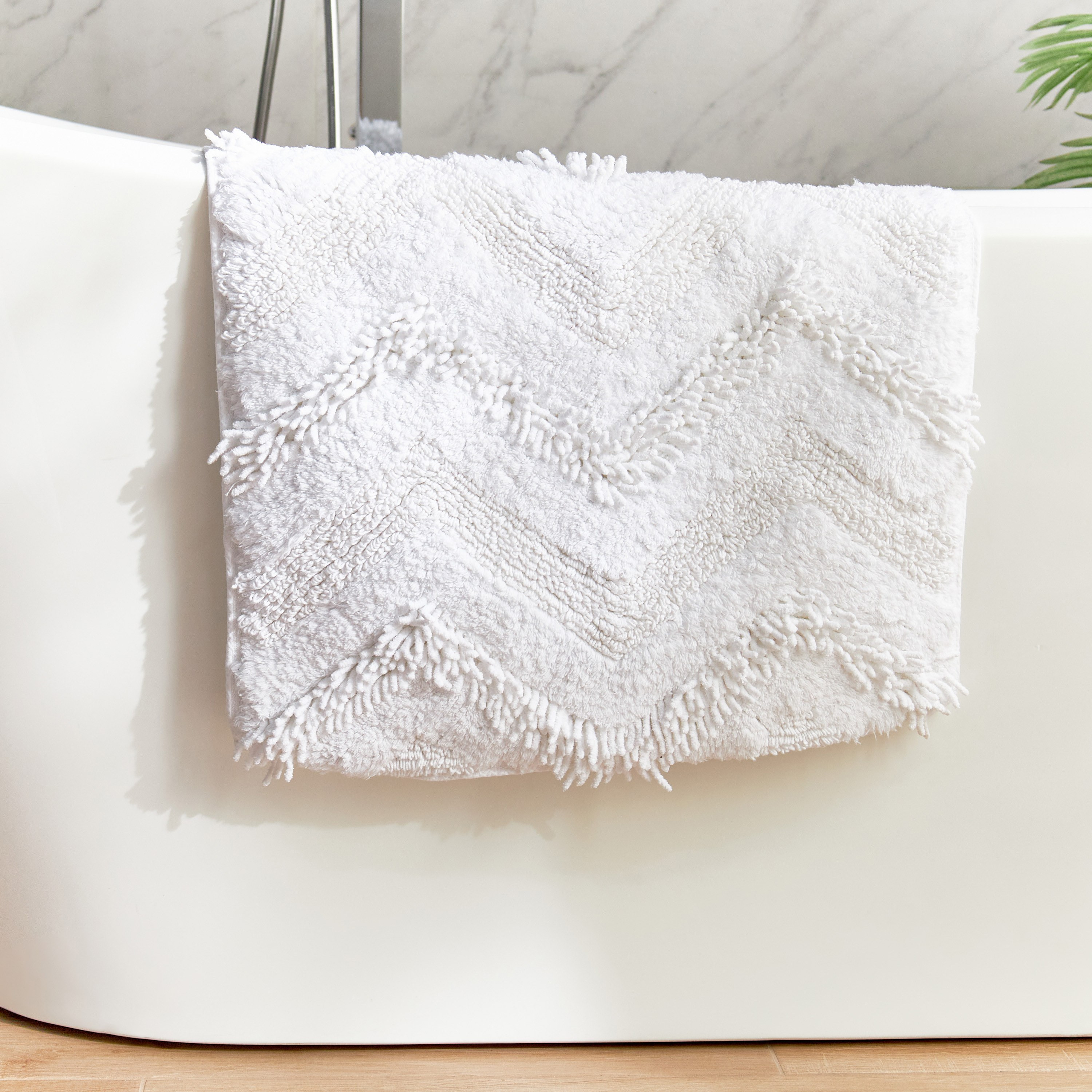 Delaware 2-Piece Bath Mat Set - 50x80 cm-household-bathandlaundry-bathlinen-bathmatsandtubmats-image-2
