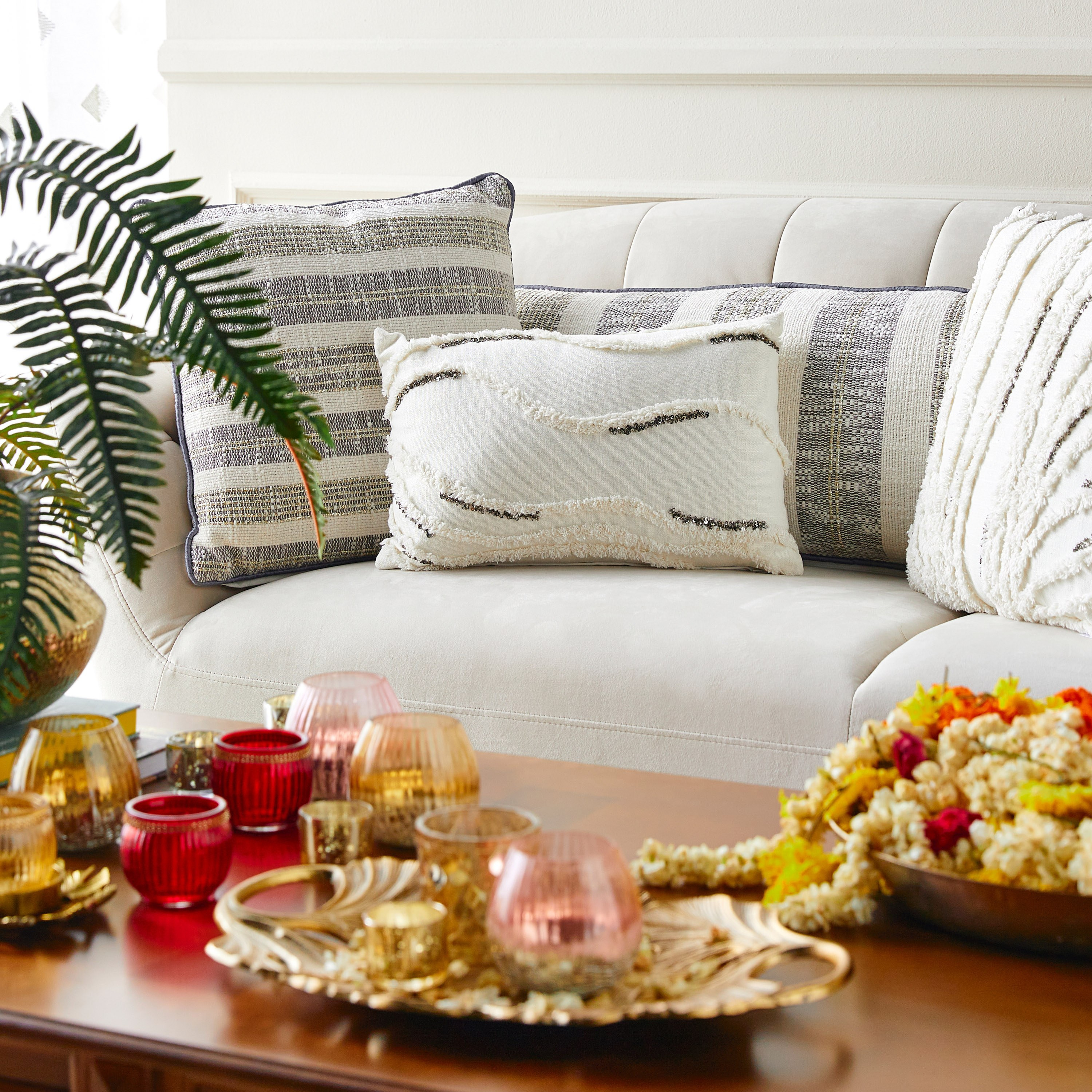 Shop Wilko Filled Cushion 45x45 cm Homecentre Oman