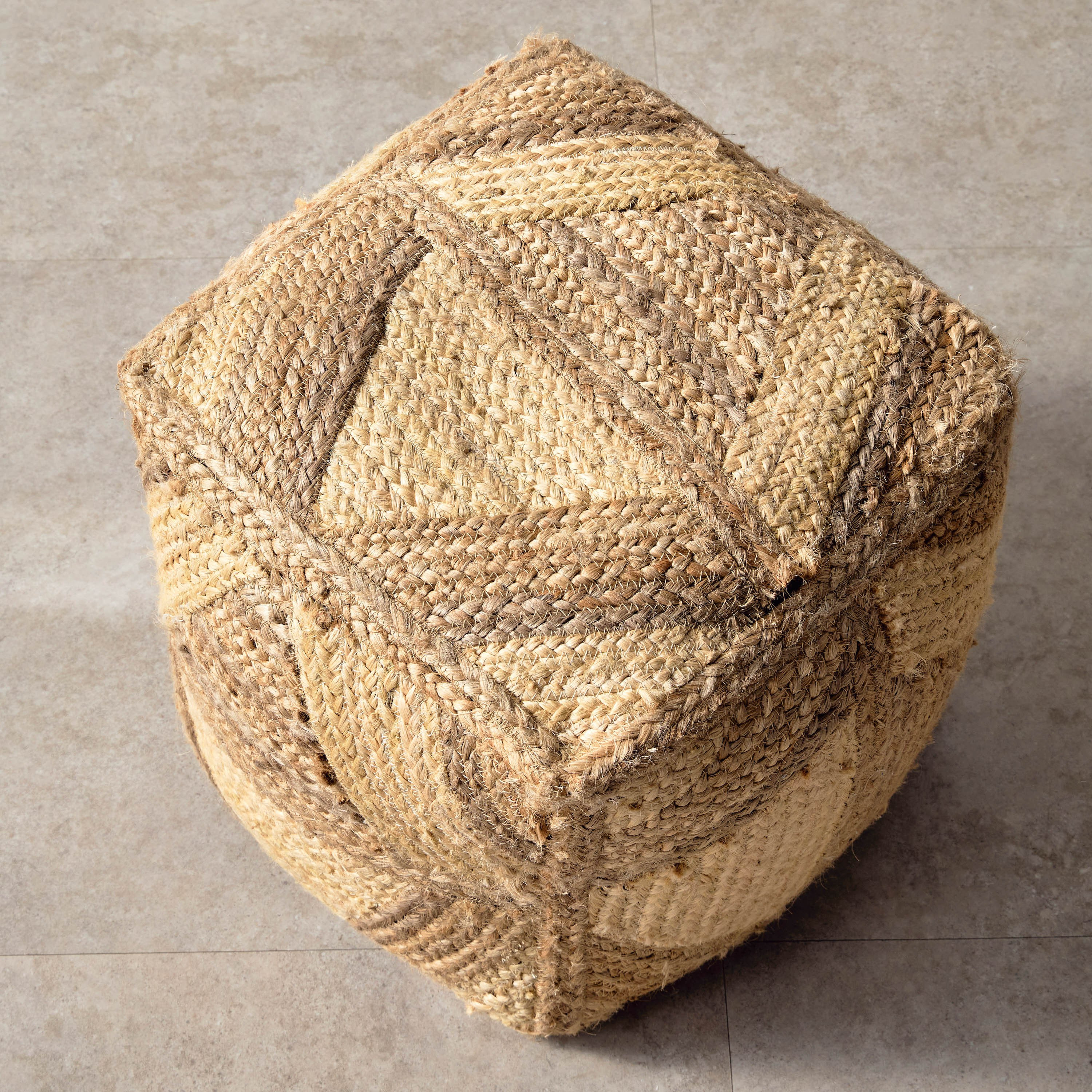 Habitat Pouffe - 40x40 cm-household-cushionsandthrows-poufs-image-2