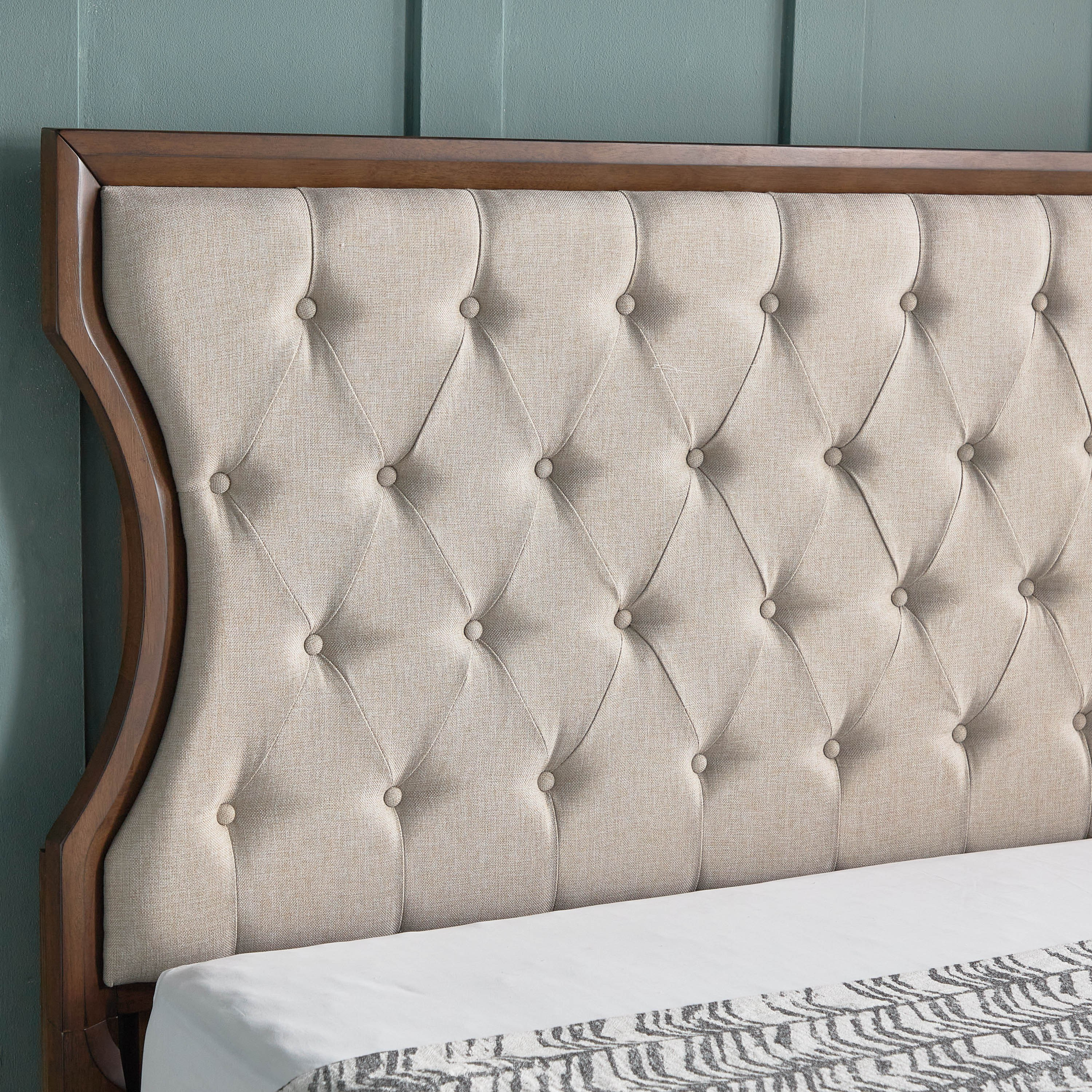 Shop Lyra Curve King Modular Headboard - 180 cm Online | Home 