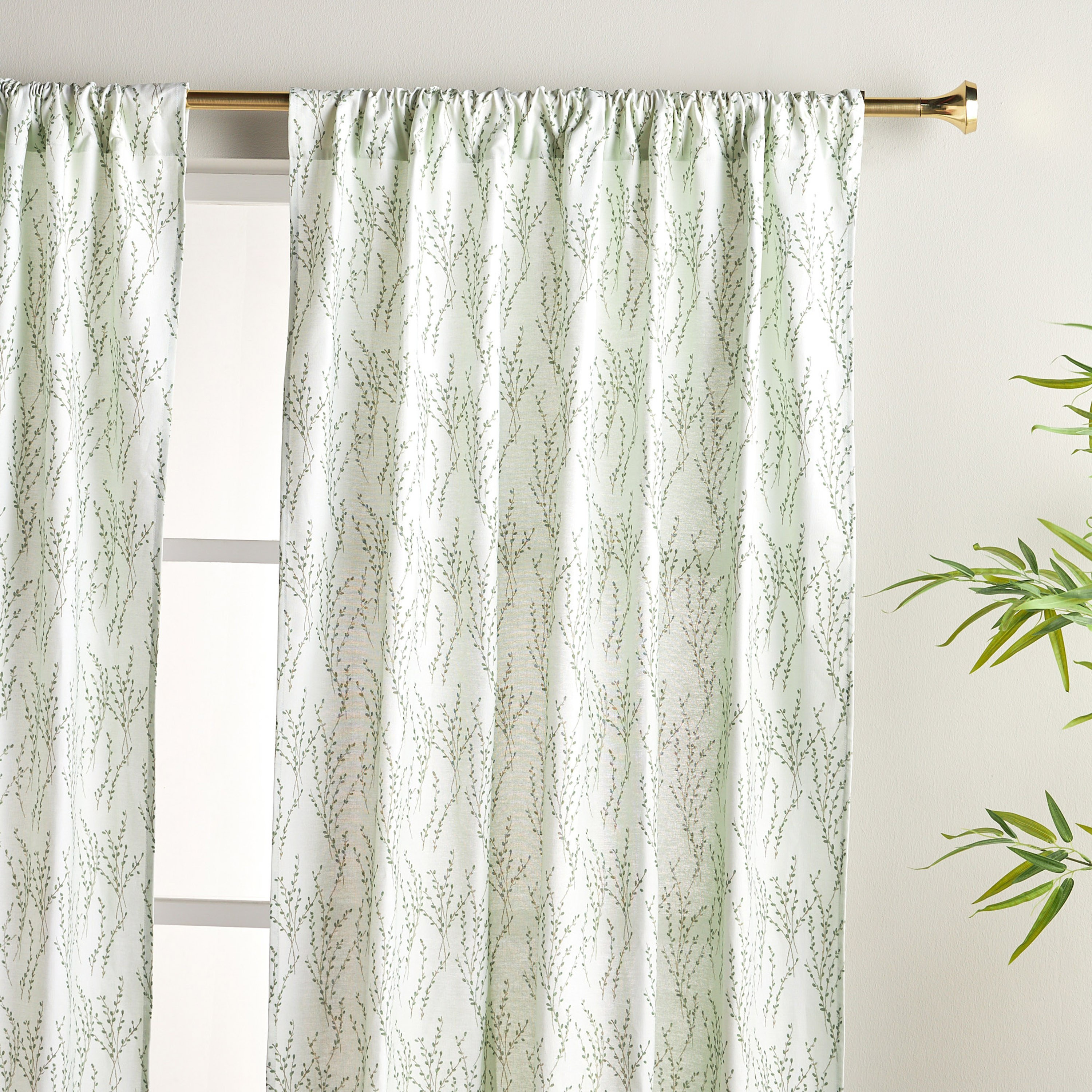 Extendable Single Curtain Rod - 122-210 cm-household-windows-curtainrodsandaccessories-curtainrods-image-4