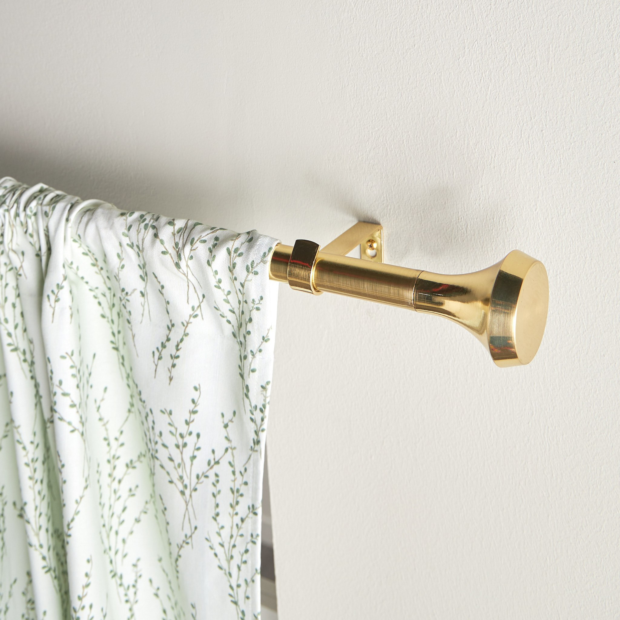 Extendable Single Curtain Rod - 160-300 cm-household-windows-curtainrodsandaccessories-curtainrods-image-1