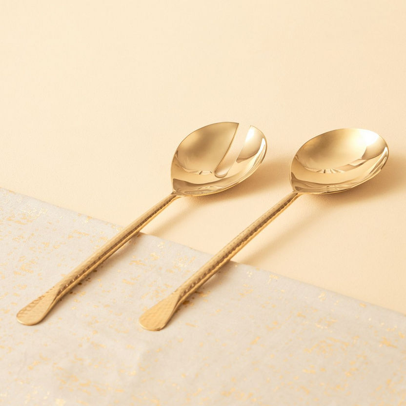 Service Spoon Set Shop Luna 2-Piece Serving Spoon Set | Home Centre KSA