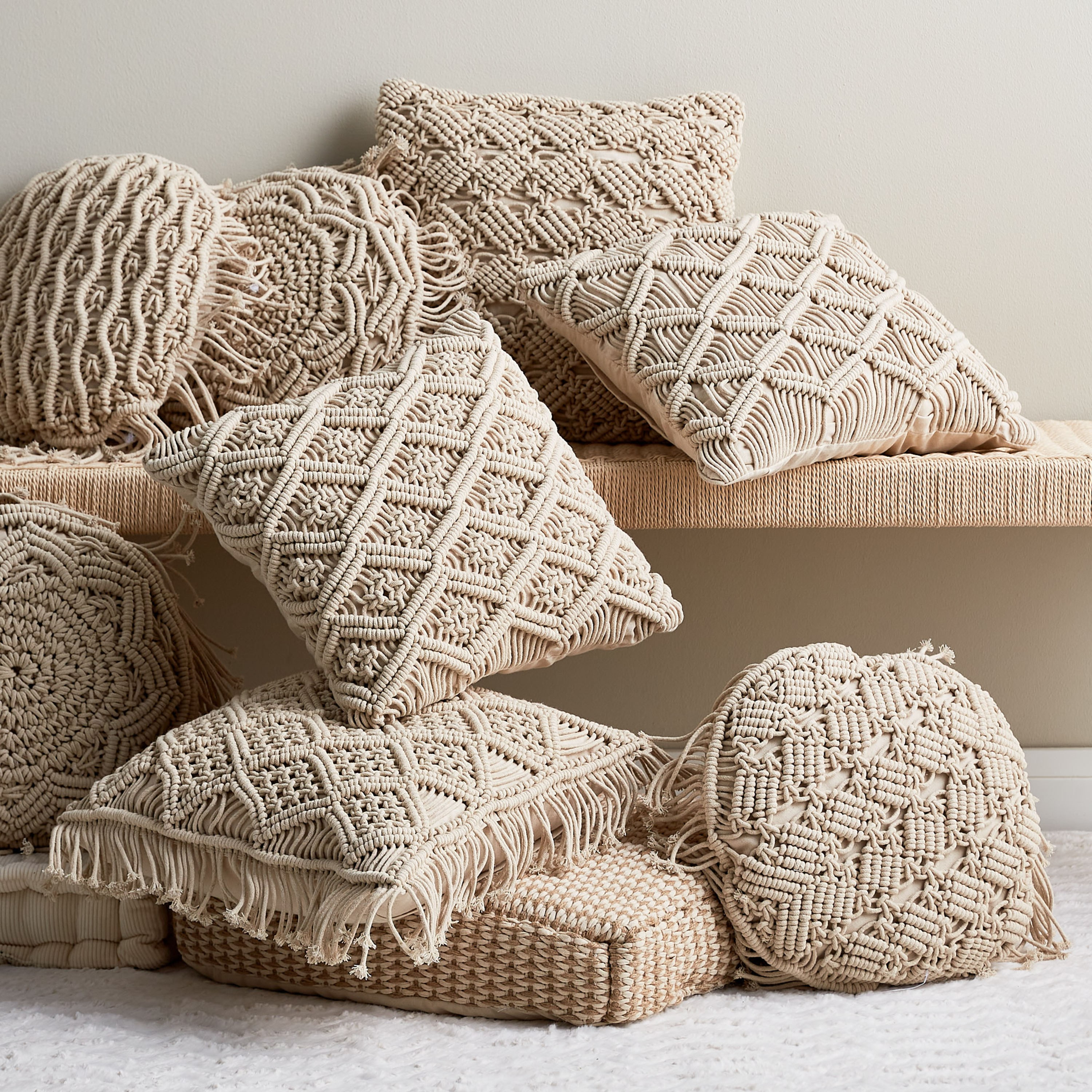 غطاء وسادة مكرامي - ويستكوست باراكورد - 45x45 سم-household-cushionsandthrows-cushioncovers-image-4